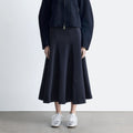 & Other Stories Voluminous Midi Skirt (Navy Blue)
