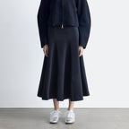 & Other Stories Voluminous Midi Skirt (Navy Blue)
