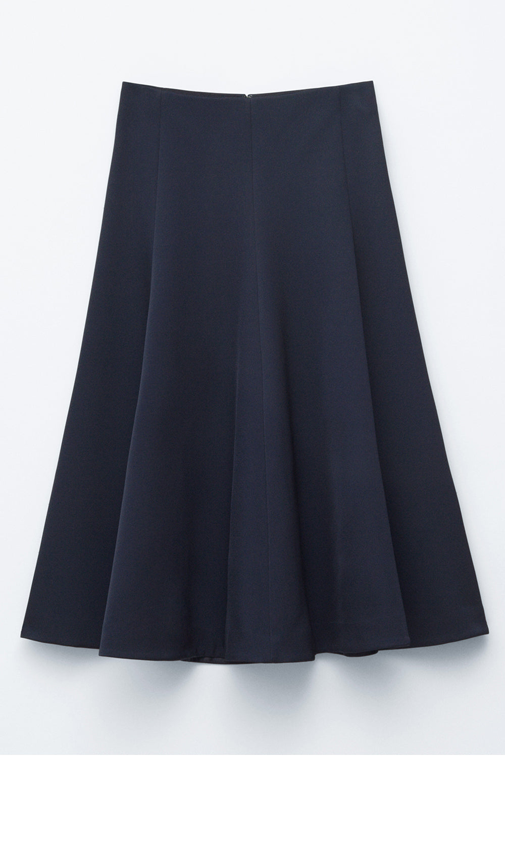 & Other Stories Voluminous Midi Skirt (Navy Blue)