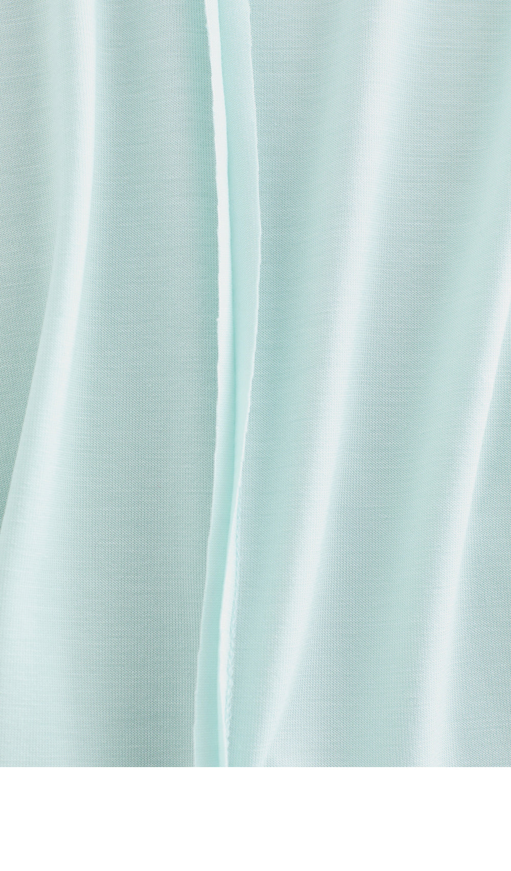 & Other Stories Long Sleeve Turtleneck Top (Turquoise)