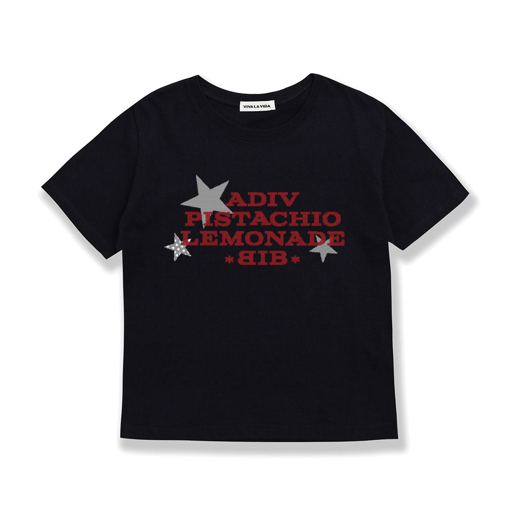 VIVA LA VIDA BIB Crop Short Sleeve T-Shirt