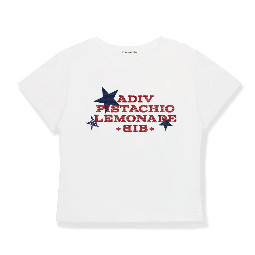 VIVA LA VIDA BIB Crop Short Sleeve T-Shirt