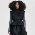 CECILIE BAHNSEN (W) BREE VEST (BLACK)