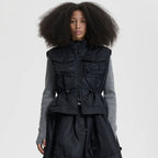 CECILIE BAHNSEN (W) BREE VEST (BLACK)