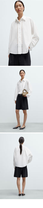 CORDERA (W) LACE SHIRT (WHITE)