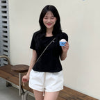 JUCYJUDY [29CM Exclusive] Square Neck Peplum T-shirt J1TS020L