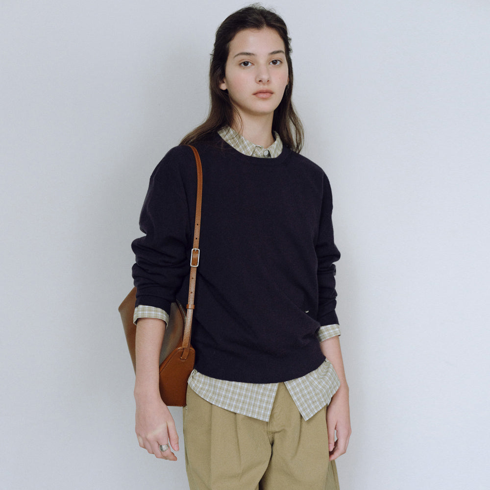 URAGO Two pocket check shirt_2colors