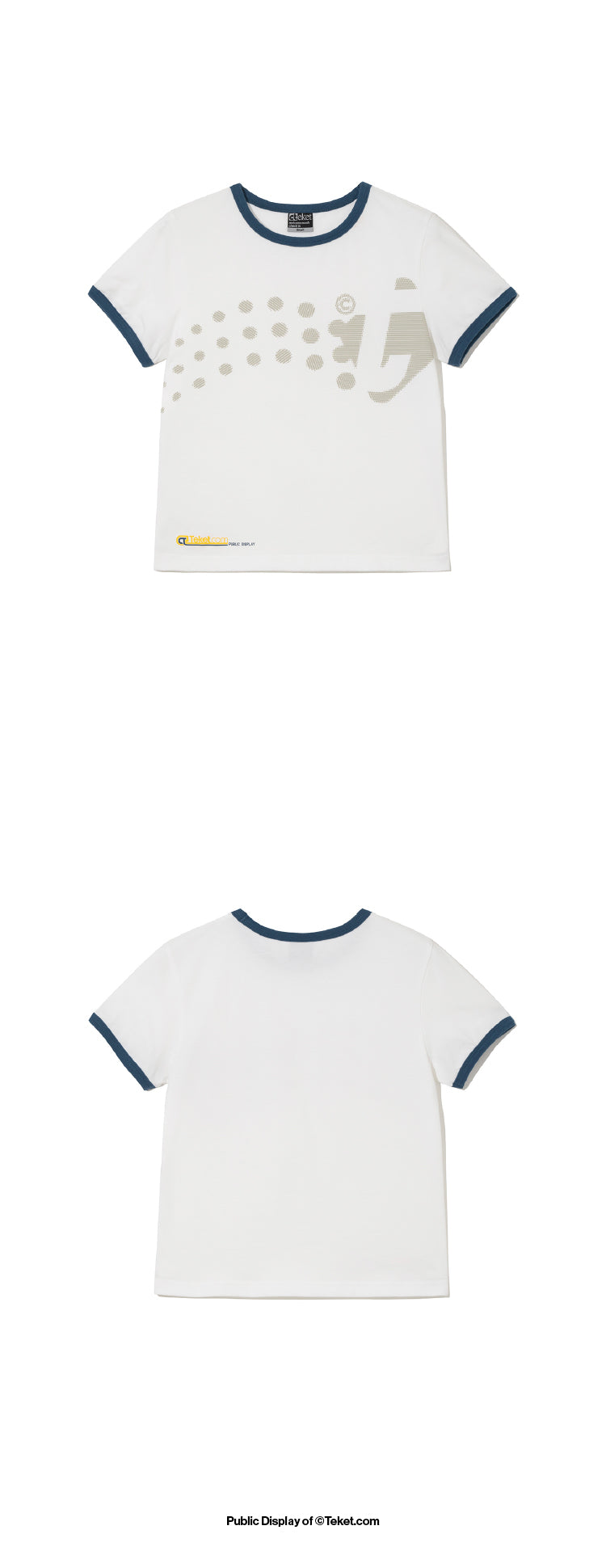 TEKET Dot-Com Women Tee White