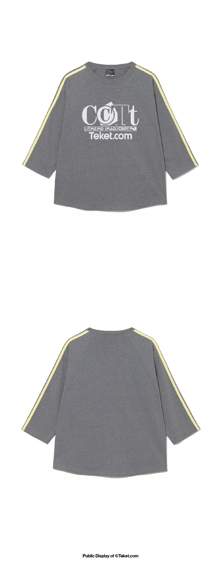 TEKET CCTT 7 L/S Tee Melange Gray
