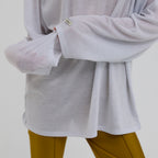 OVERDUE FLAIR STRIPE LONG SLEEVE T-SHIRT_SILVER