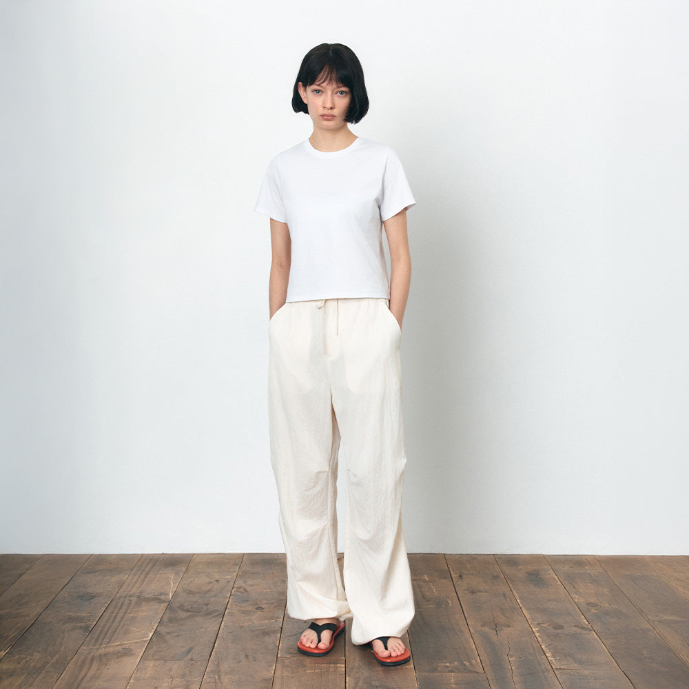 Siyazu SITP5242 Slim Regular Short Sleeve T-Shirt_White