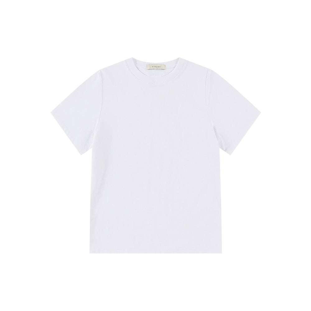 Siyazu SITP5242 Slim Regular Short Sleeve T-Shirt_White