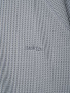 Tekto [4th] Marc waffle t-shirt_sky blue