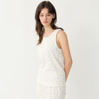 KOZNOK Romi Flower Women's Sleeveless T-Shirt