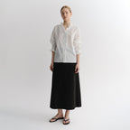 EAAH COVE RUFFLE SHIRT (WHITE)