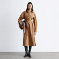 & Other Stories Belted midi dress (Brown)