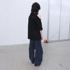 LCDC TM OPENED OVERSIZED T-SHIRT (BLACK)