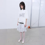LCDC TM OPENED OVERSIZED T-SHIRT (WHITE)