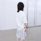LCDC TM OPENED OVERSIZED T-SHIRT (WHITE)