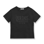 VIVA LA VIDA Ourdays Cropped Short Sleeve T-Shirt