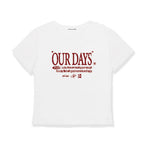 VIVA LA VIDA Ourdays Cropped Short Sleeve T-Shirt
