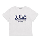 VIVA LA VIDA Ourdays Cropped Short Sleeve T-Shirt