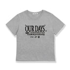 VIVA LA VIDA Ourdays Cropped Short Sleeve T-Shirt