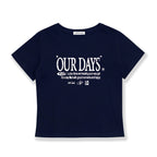 VIVA LA VIDA Ourdays Cropped Short Sleeve T-Shirt