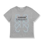 VIVA LA VIDA Amper Cropped Short Sleeve T-Shirt