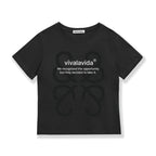 VIVA LA VIDA Amper Cropped Short Sleeve T-Shirt