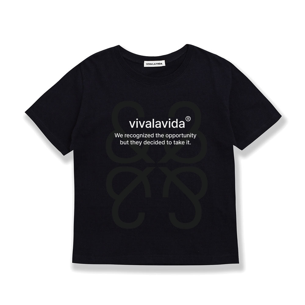VIVA LA VIDA Amper Cropped Short Sleeve T-Shirt