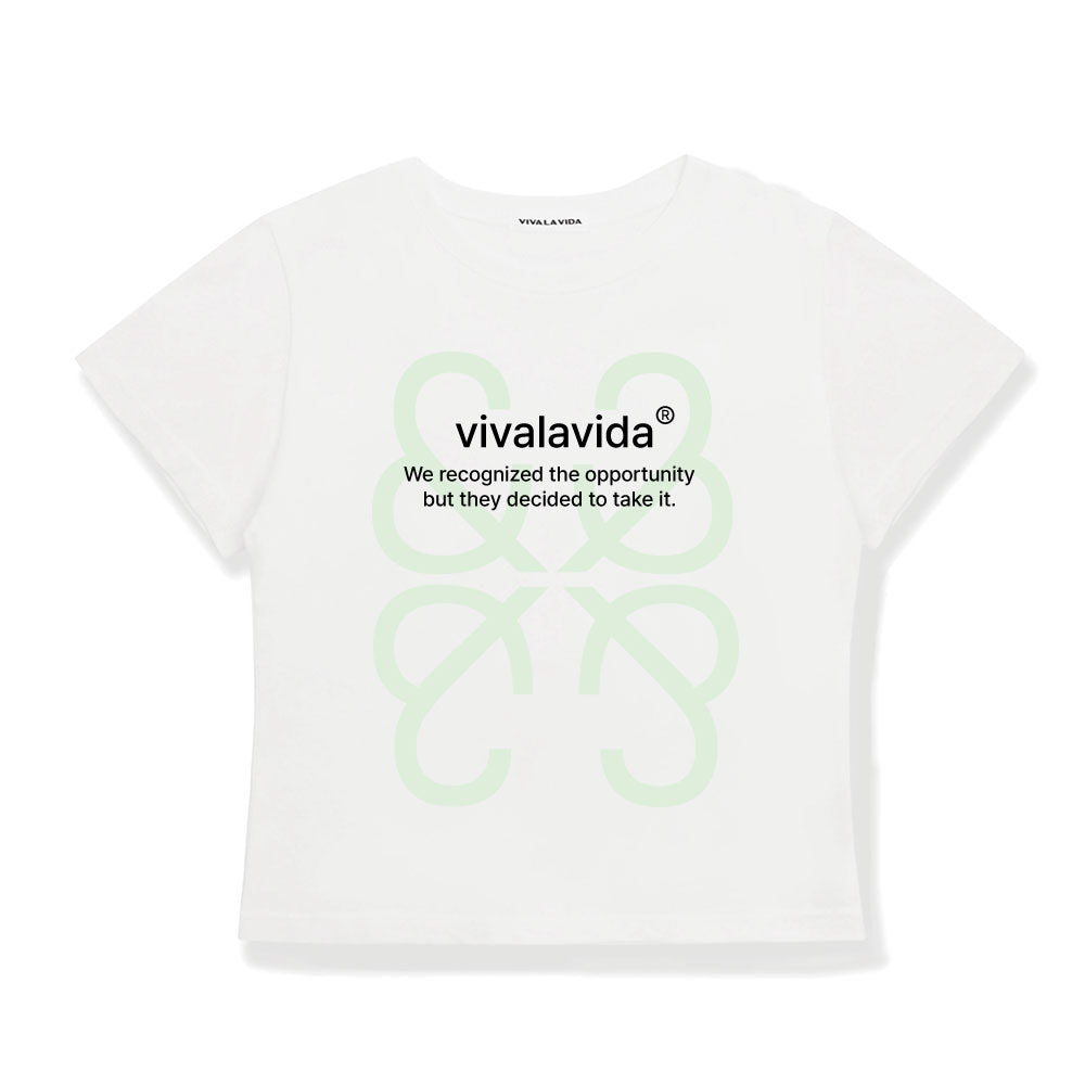 VIVA LA VIDA Amper Cropped Short Sleeve T-Shirt