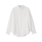 BITTERCELLS Ribbonette Overfit Shirt-White