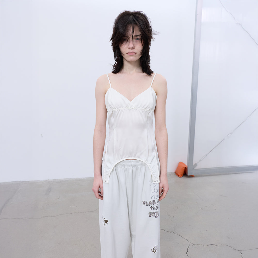 LCDC TM [3rd REORDER] TWO-WAY SLIP TOP (IVORY)