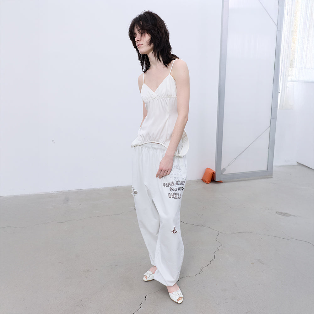 LCDC TM [3rd REORDER] TWO-WAY SLIP TOP (IVORY)