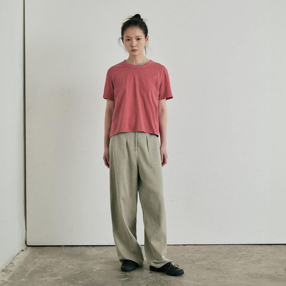 MONOCHROME 26 clud half sleeve t-shirt (3color)