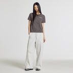 NEW BALANCE NBNEG2W422 / WOMEN Essential Basic Striped Short Sleeve T-Shirt (BROWN)