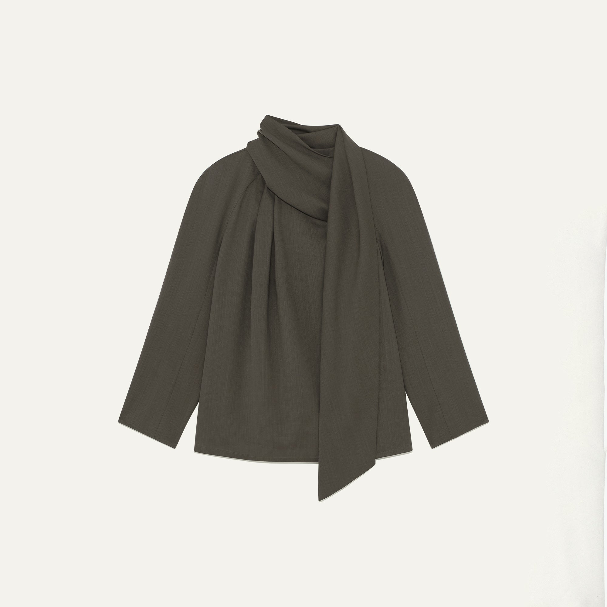 kindersalmon Etta Blouse Sepia