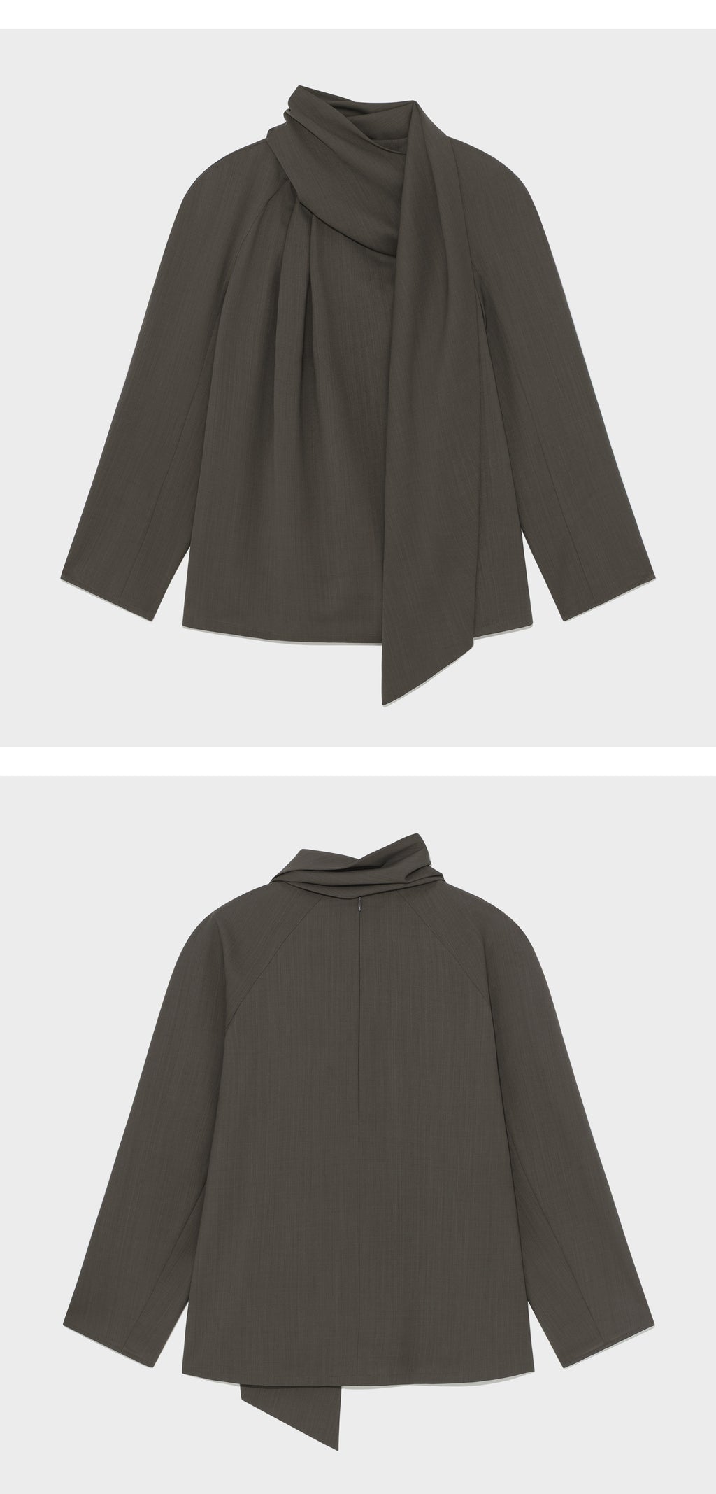 kindersalmon Etta Blouse Sepia