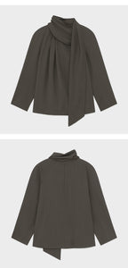 kindersalmon Etta Blouse Sepia