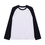 nau Raglan Long Sleeve T-Shirt White