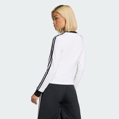 ADIDAS 3-Stripe Long Sleeve (Slim) T-Shirt KD3688