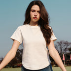 ERER [1st Reorder] Logo Label Short-sleeved T-shirt White