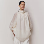 kindersalmon Gatherneck Blouse Margarine