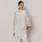 kindersalmon Gatherneck Blouse Margarine
