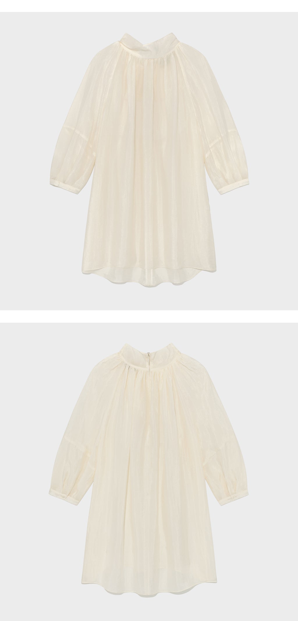 kindersalmon Gatherneck Blouse Margarine