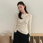 ATELIER NAIN LOND2 WAIST TUCK BLOUSE (Z-BL-4287)