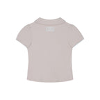 ILLIGO Dot pin tuck collar tee pink