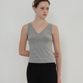 ARTTO [2nd] V-Neck Sleeveless_Gray