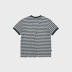 PENFIELD Multi-stripe sailor man short sleeve t-shirt gray_FS2KT32U